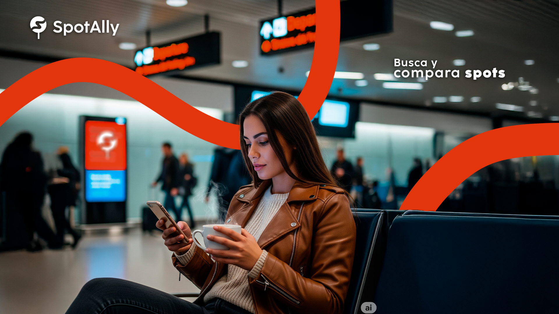 woman on airport
